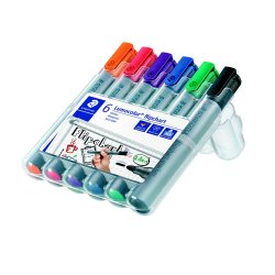 Lumocolor&reg; flipover marker 356 WP6, 6 farver